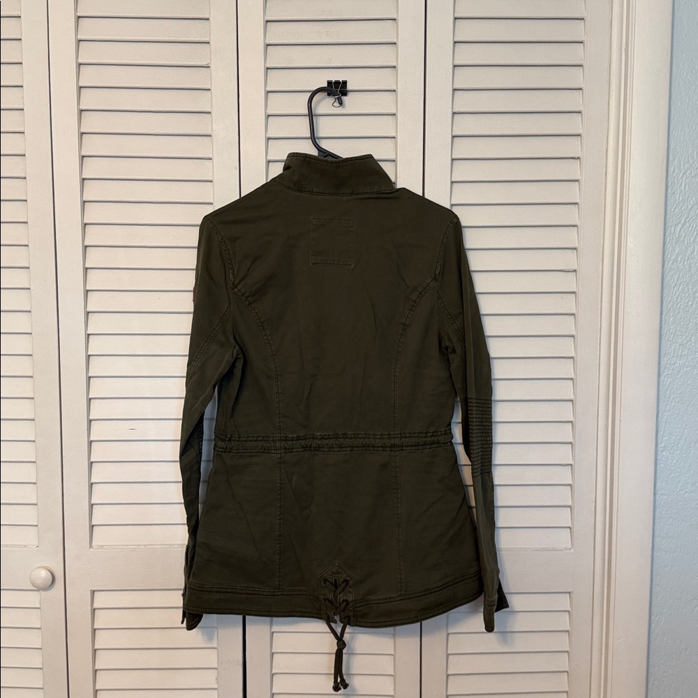 Hollister Olive Utility Jacket - Picture 2 of 7